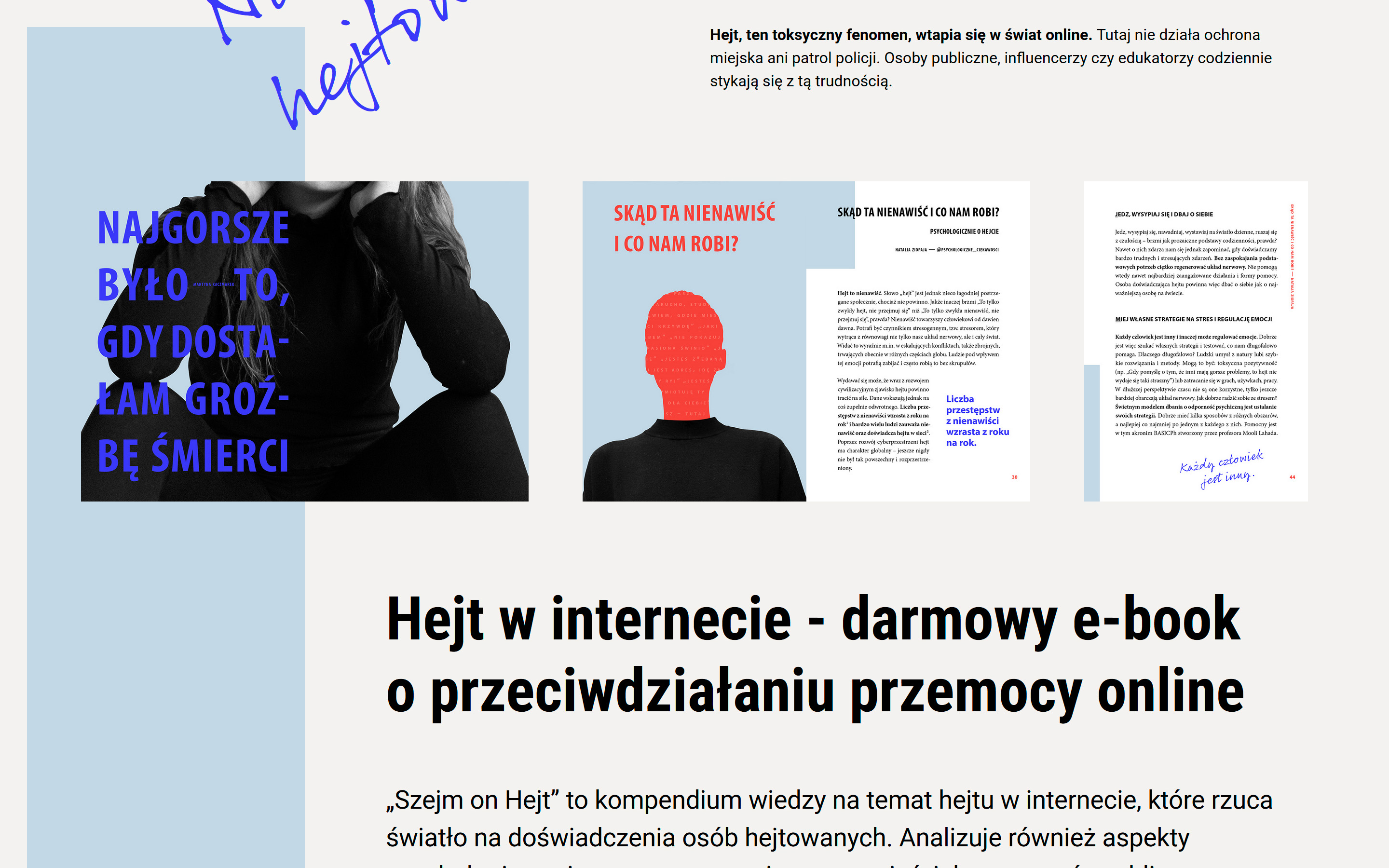 Strona - Szejm on hejt